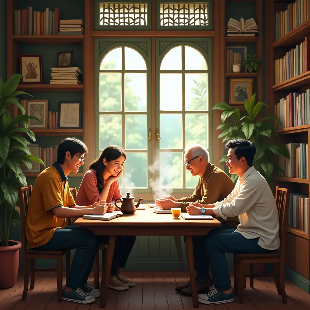 Professional business solutions illustration